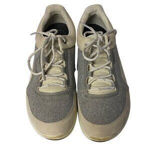 Ecco Biom Leather & Mesh Sneakers Womens Size 38  7